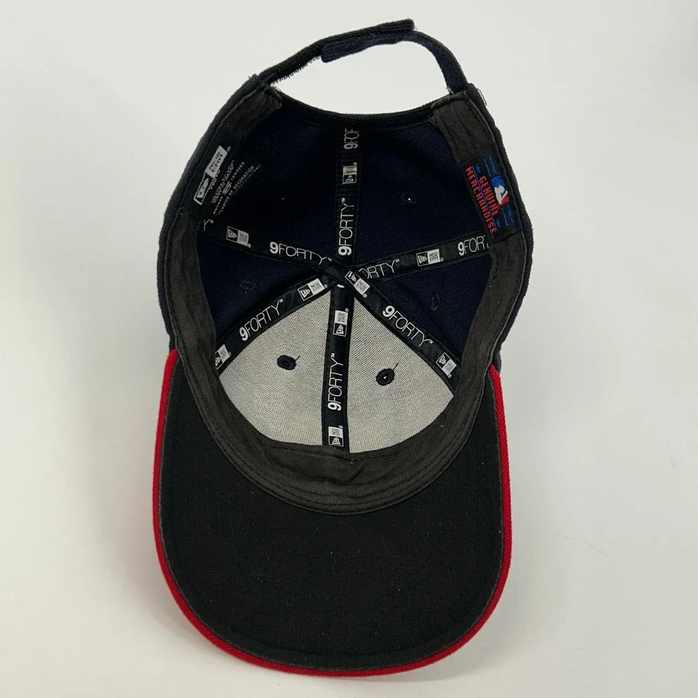 New Era Youth Washington Nationals MLB Baseball Cap Navy Red Logo‎ Adjustable